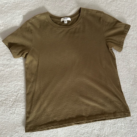 Agolde Tops - AGOLDE Organic Cotton Tee